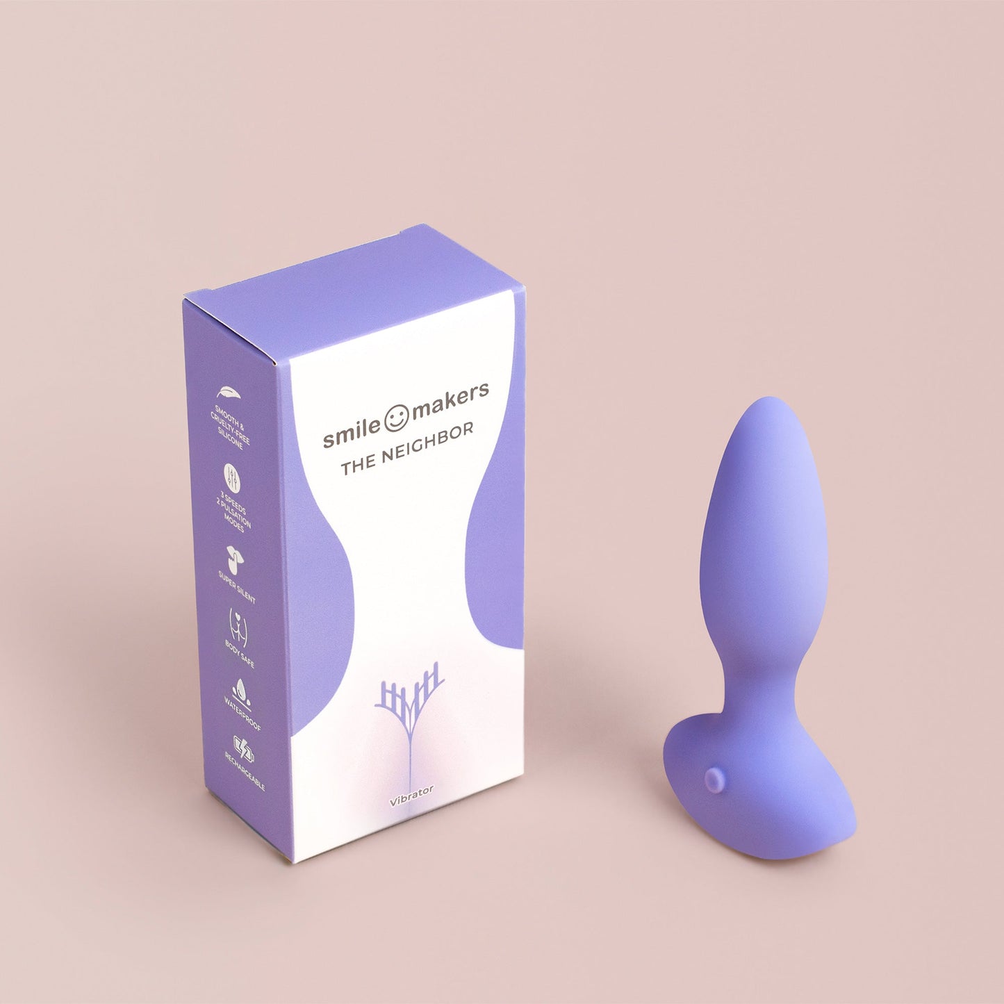 Le VOISIN - Le plug anal vibrant sans gène