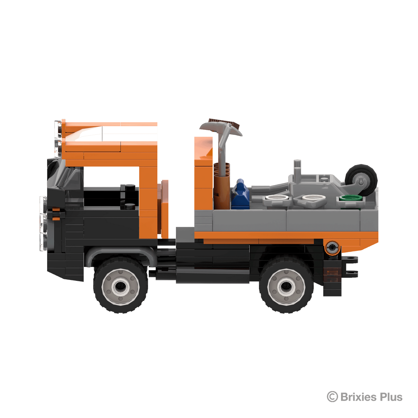 BRIXIES Plus Lindner Uni Trac Kommunal orange