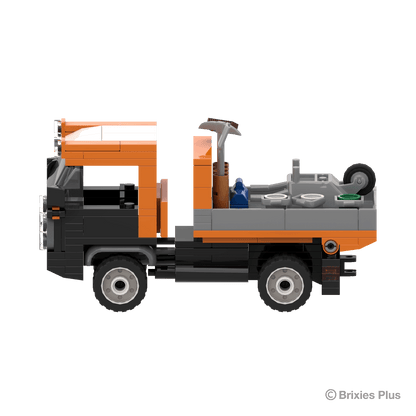 BRIXIES Plus Lindner Uni Trac Kommunal orange