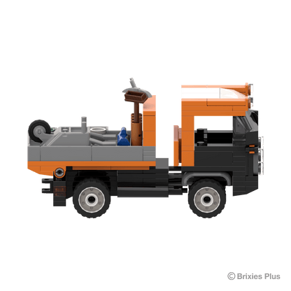 BRIXIES Plus Lindner Uni Trac Kommunal orange