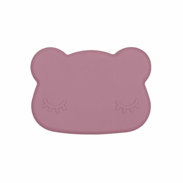 Porta pranzo a forma di orso rosa polveroso