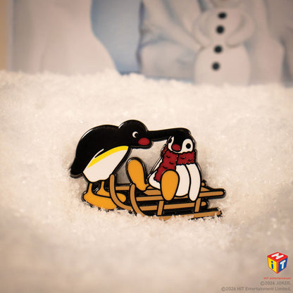 Pingu™ - Mystery Pin Badge CDU featuring 12 Blind Boxes