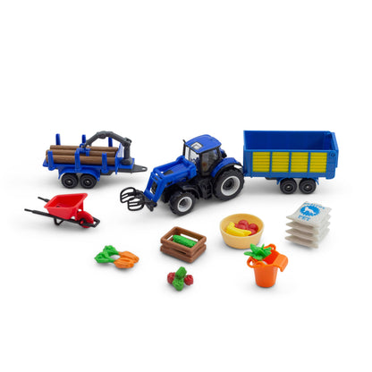 MINI MACHINES DE TRAVAIL - COFFRET FERME NEW HOLLAND