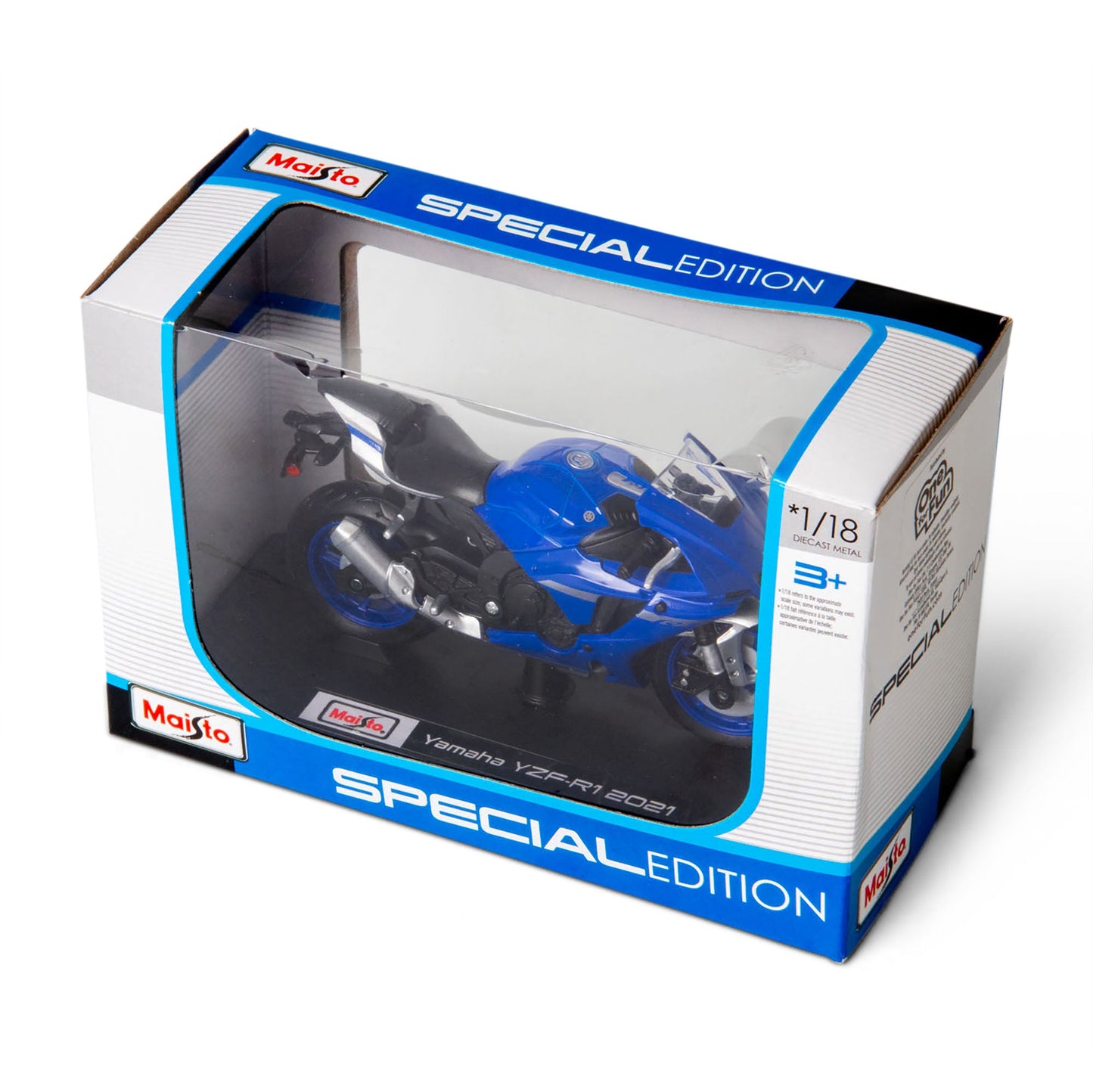 1:18 MOTO 2021 YAMAHA YZF-RI