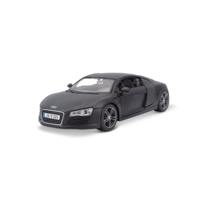 1:24 DULL BLACK AUDI R8
