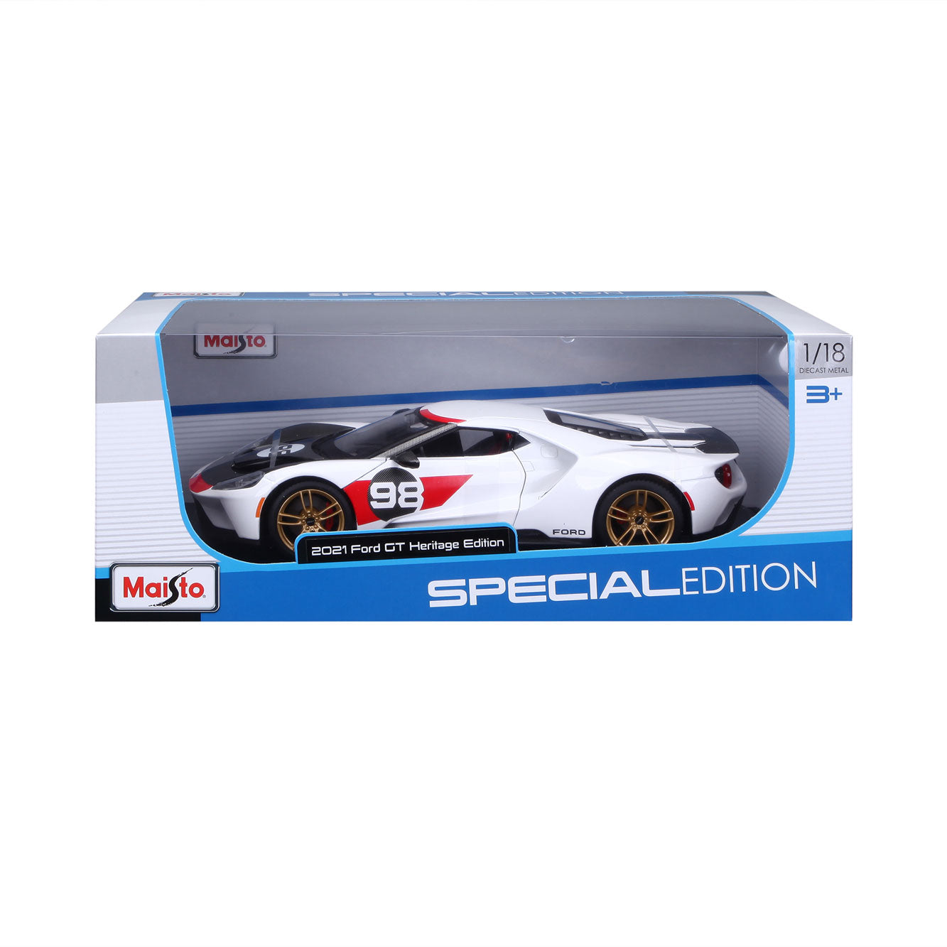 1:18 FORD GT HERITAGE EDITION 2021