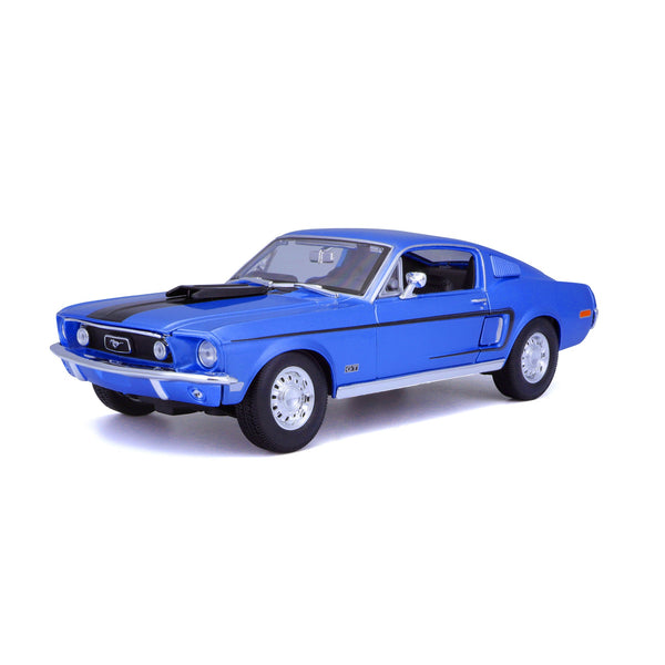 1:18 FORD MUSTANG MACH 1 1970 - BLEU