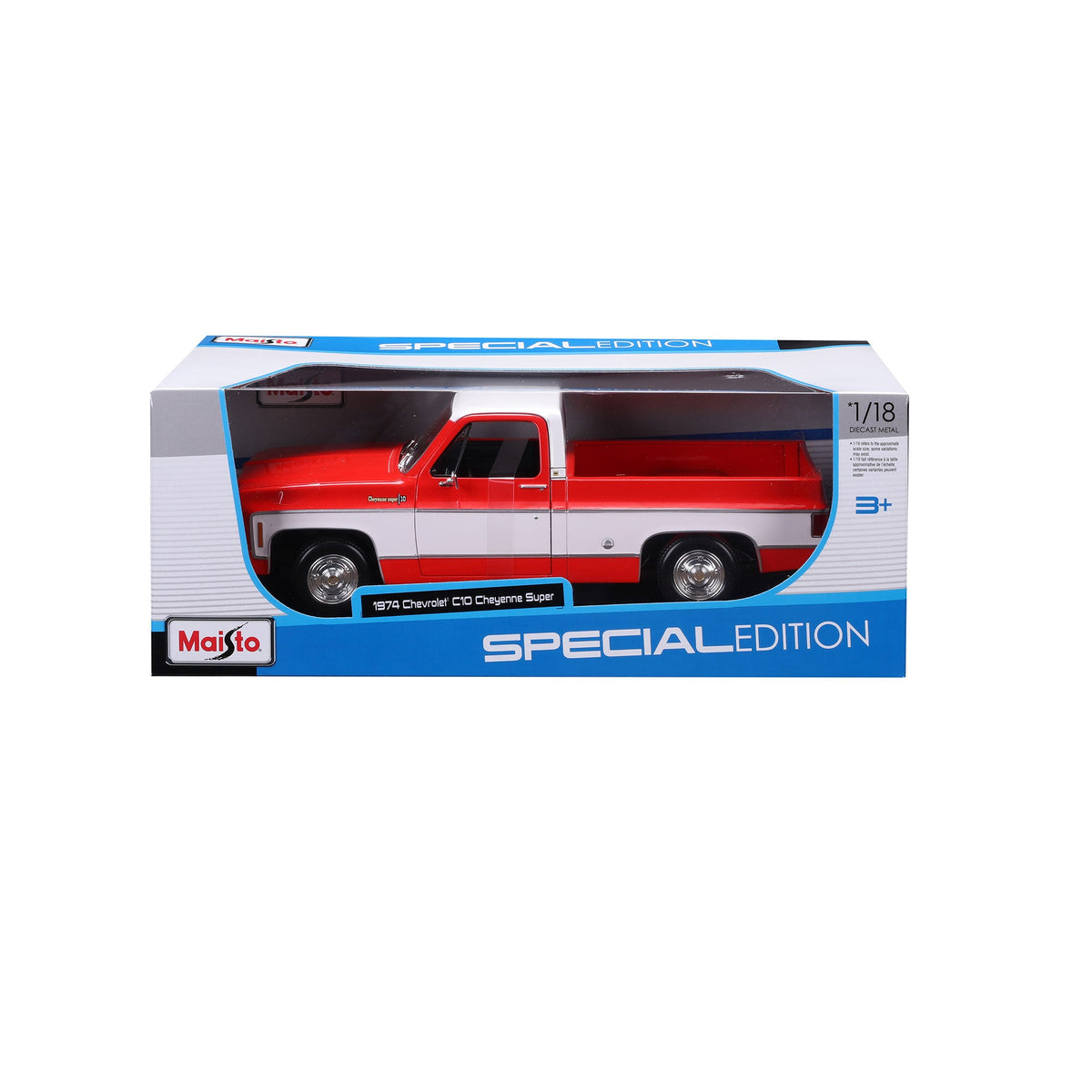 1:18 CHEVROLET C10 CHEYENNE SUPER PICK-UP TRUCK
