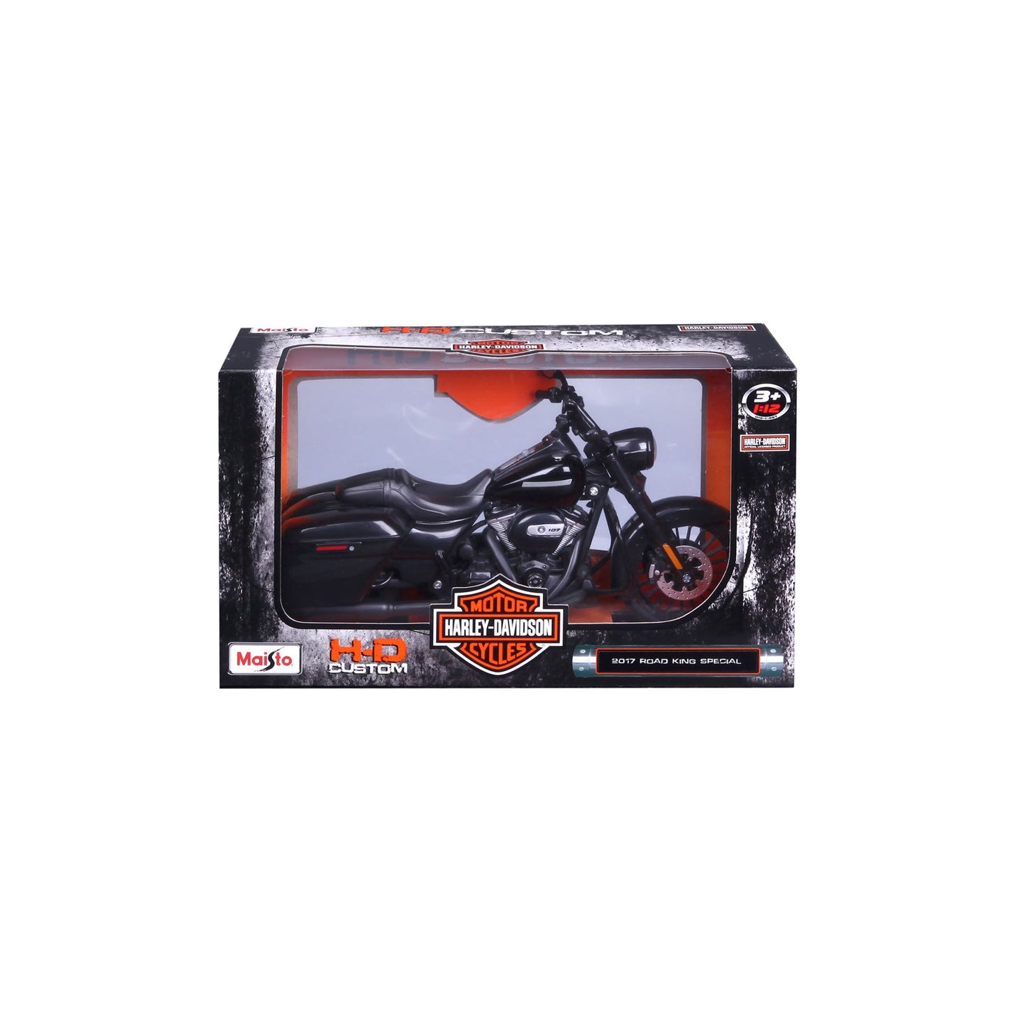 1:12 HARLEY DAVIDSON 2017 ROAD KING SPECIAL