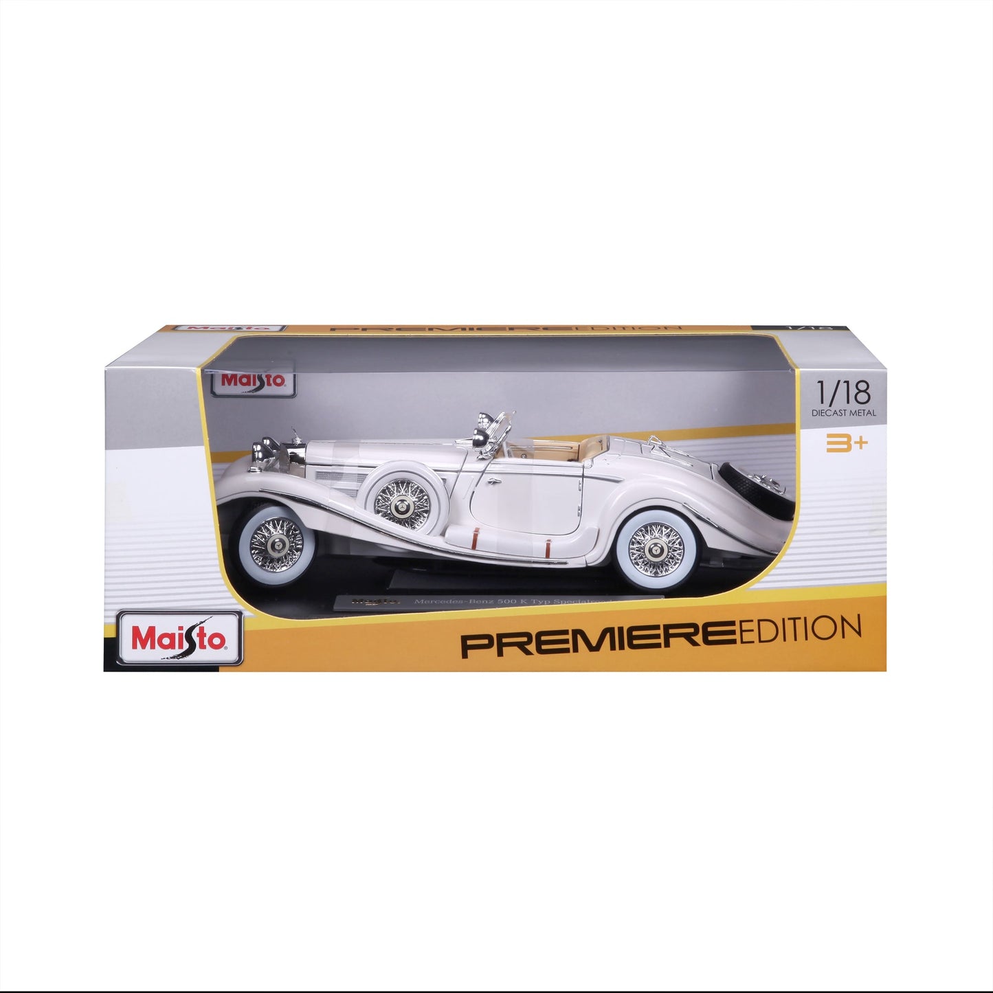1:18 1936 MERCEDES BENZ 500K TYPE SPECIALROADSTER