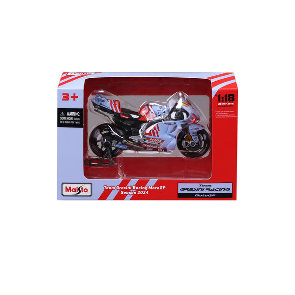 1:18 MOTO 2024 DUCATI DESMOSEDICI GRESNI RACING (#73 A. MERQUEZ)