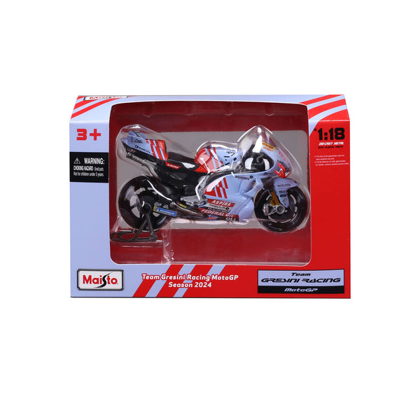 1:18 MOTO 2024 DUCATI DESMOSEDICI GRESNI RACING (#93 MARC MARQUEZ)