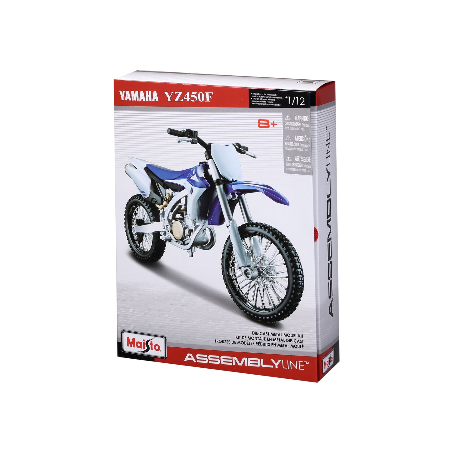 KIT MOTO 1:12 YAMAHA YZ450F