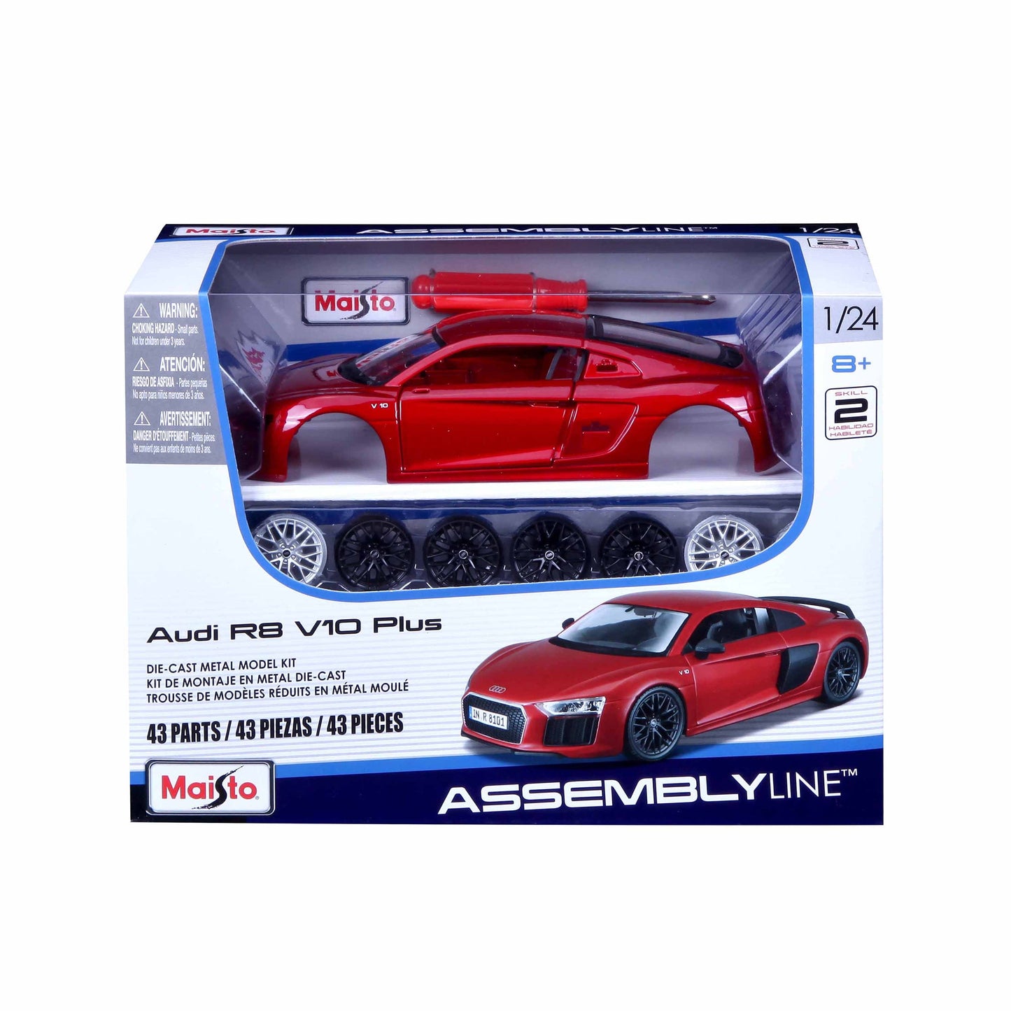 KIT AUDI R8 1:24