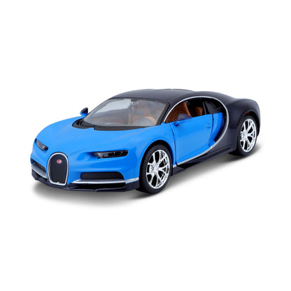KIT BUGATTI CHIRON BLEU 1:24