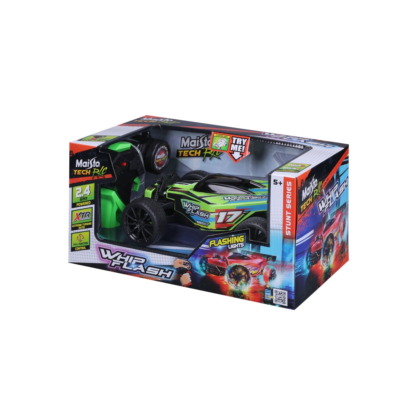 BUGGY LUMINEUX RC WHIPLASH 2,4 GHz