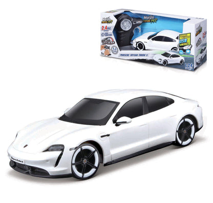 Porsche Taycan Turbo 2,4 GHz radiocommandée haut de gamme à l'échelle 1:24