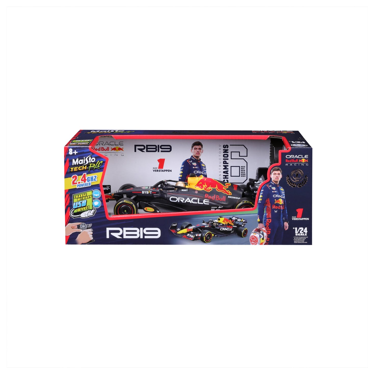 1:24 プレミアム RC F1 2023 レッドブル RB19 フェルスタッペン 2.4GHz