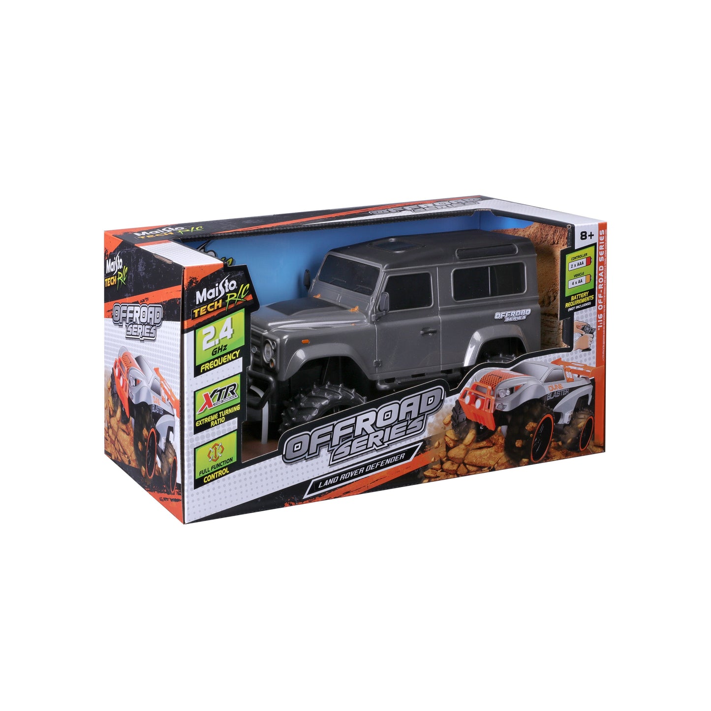 1:16 LAND ROVER DEFENDER TOUT-TERRAIN 2,4 GHz