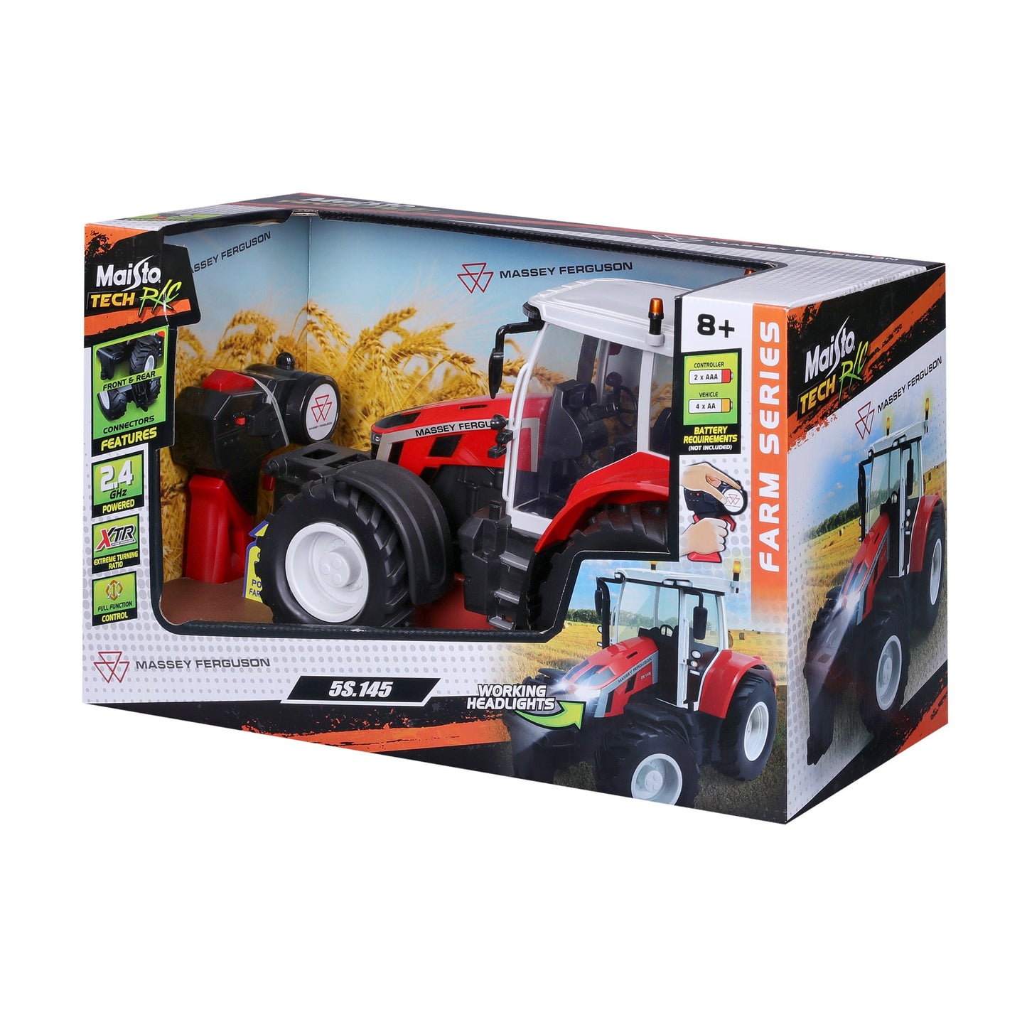 1:16 RC MASSEY FERGUSSON 5S.145 TRACTOR 2.4GHZ