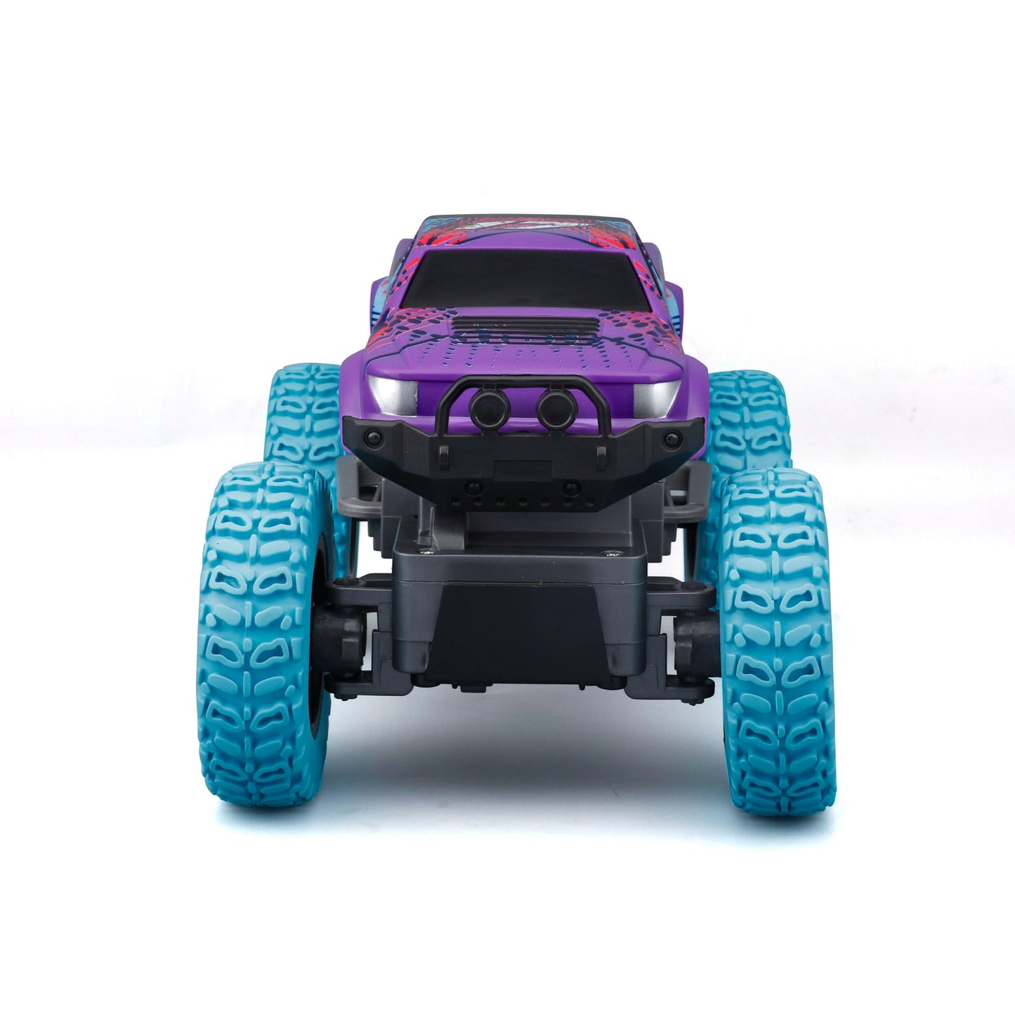 RC ロッククローラー オフロード ロードアンドゴー パープル 2.4GHz
