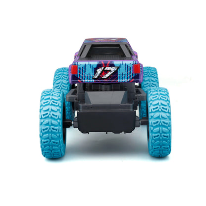 RC ロッククローラー オフロード ロードアンドゴー パープル 2.4GHz