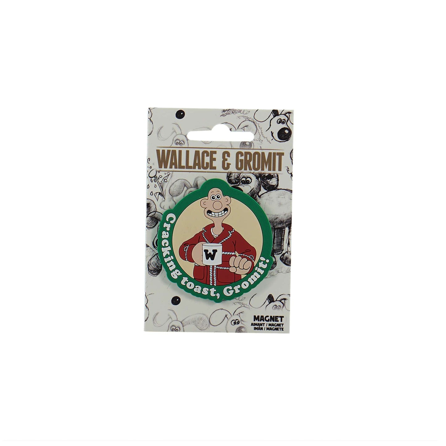 Aimant Wallace & Gromit - Wallace