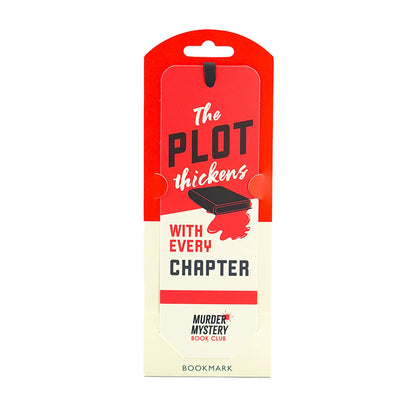 Marque-page papier Murder Mystery Club