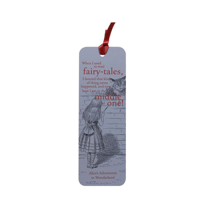 Pulteney Press Alice paper bookmark