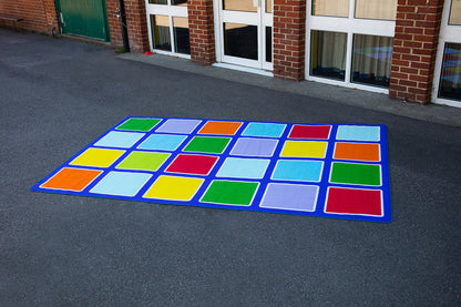 Rainbow™ Rectangle Placement Outdoor Mat 3x2m