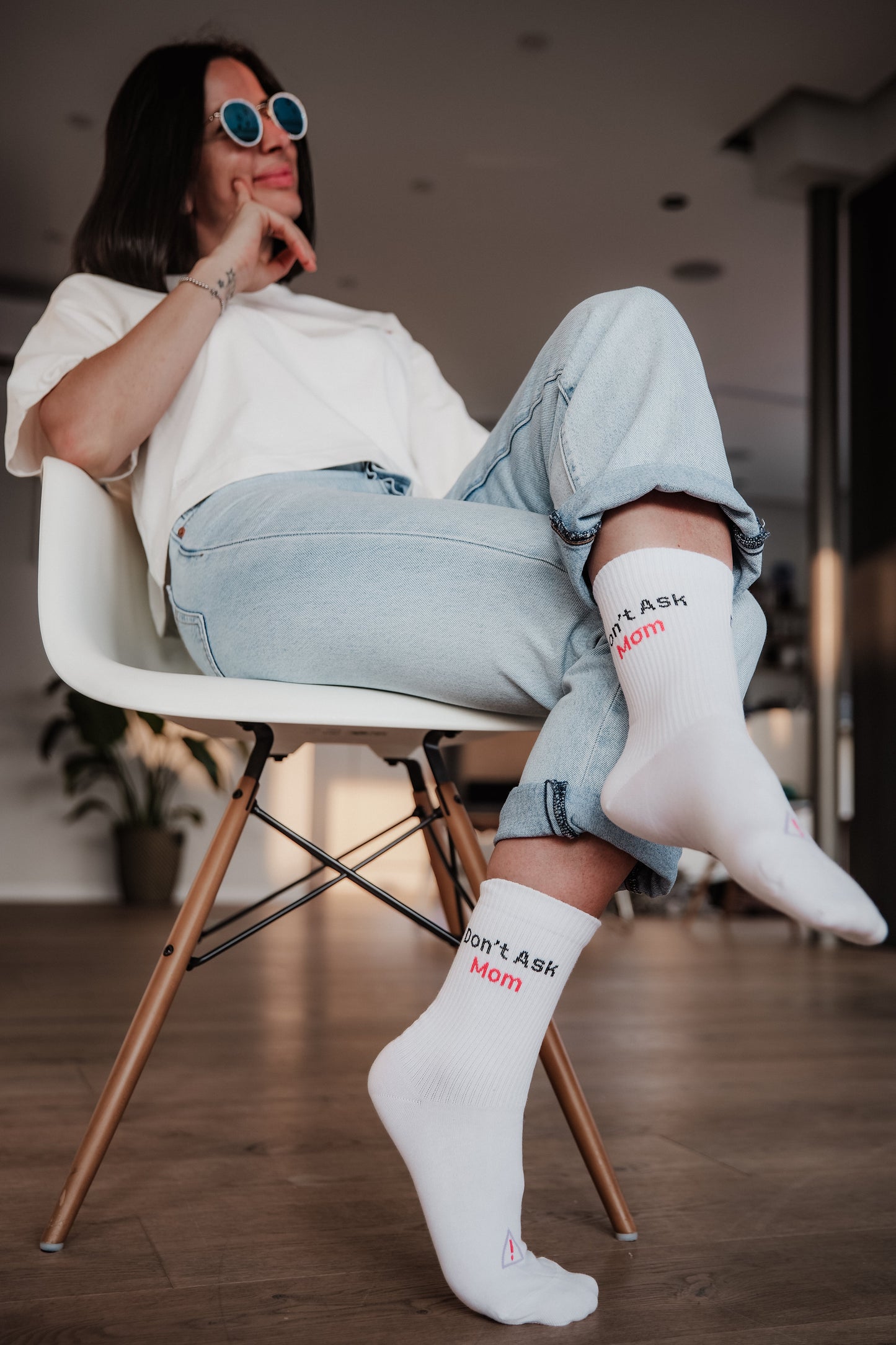 Mama verdient das Beste – T-Shirt & Socken Set