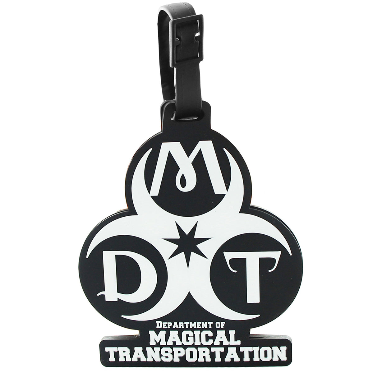 Étiquette à bagage Département des transports magiques