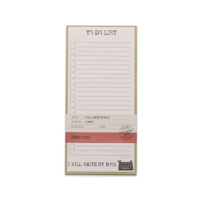 Bloc-notes I Will Write My Book