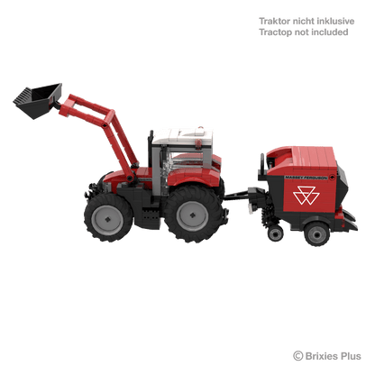 BRIXIES Plus Massey Ferguson RB F Rundballenpresse - 1:32