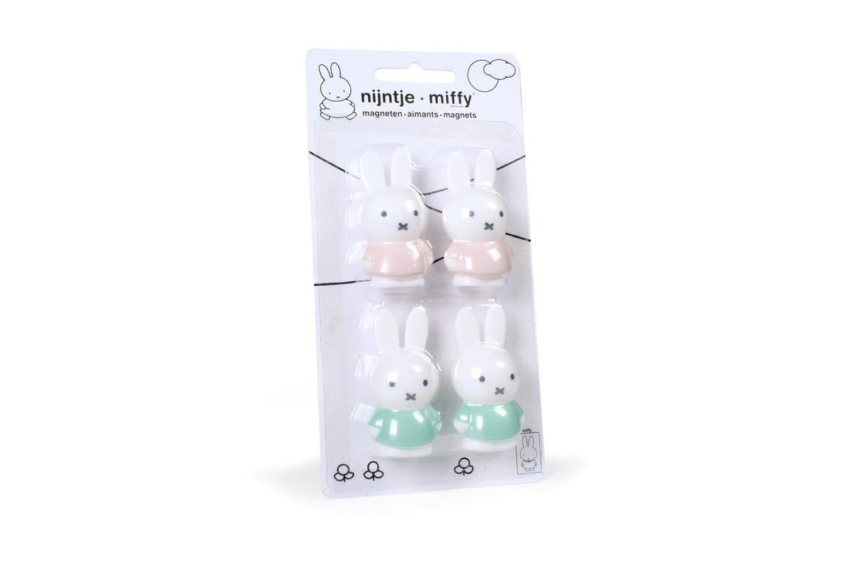 Paquete de 4 imanes de conejo Miffy