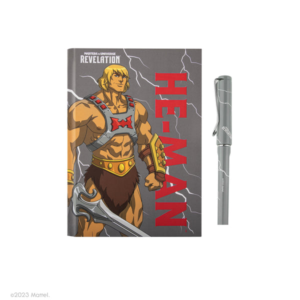 Set Carnet et Stylo Deluxe Musclor sous le tonnerre