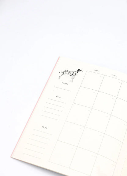 Dogues - Monthly Planner