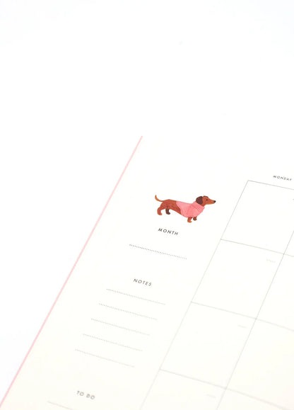 Dogues - Monthly Planner
