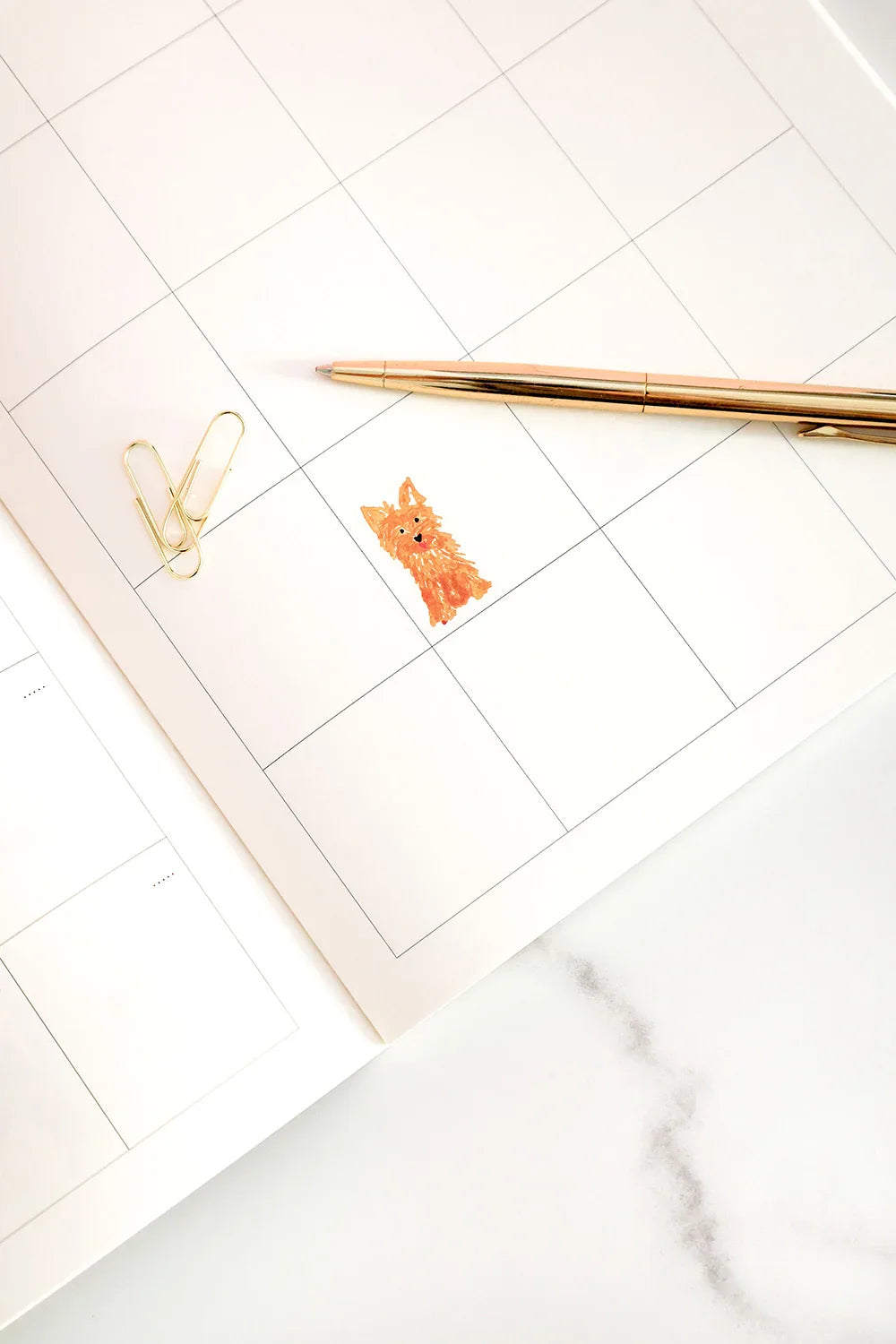Dogues - Monthly Planner