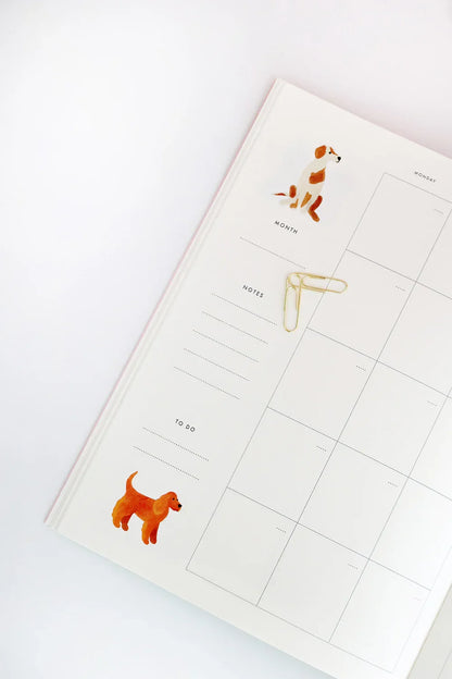 Dogues - Monthly Planner