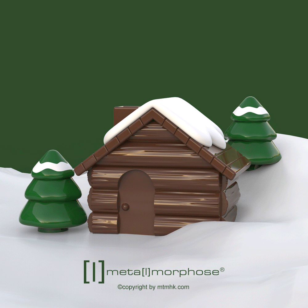 Porta-chaves Chalé de Madeira