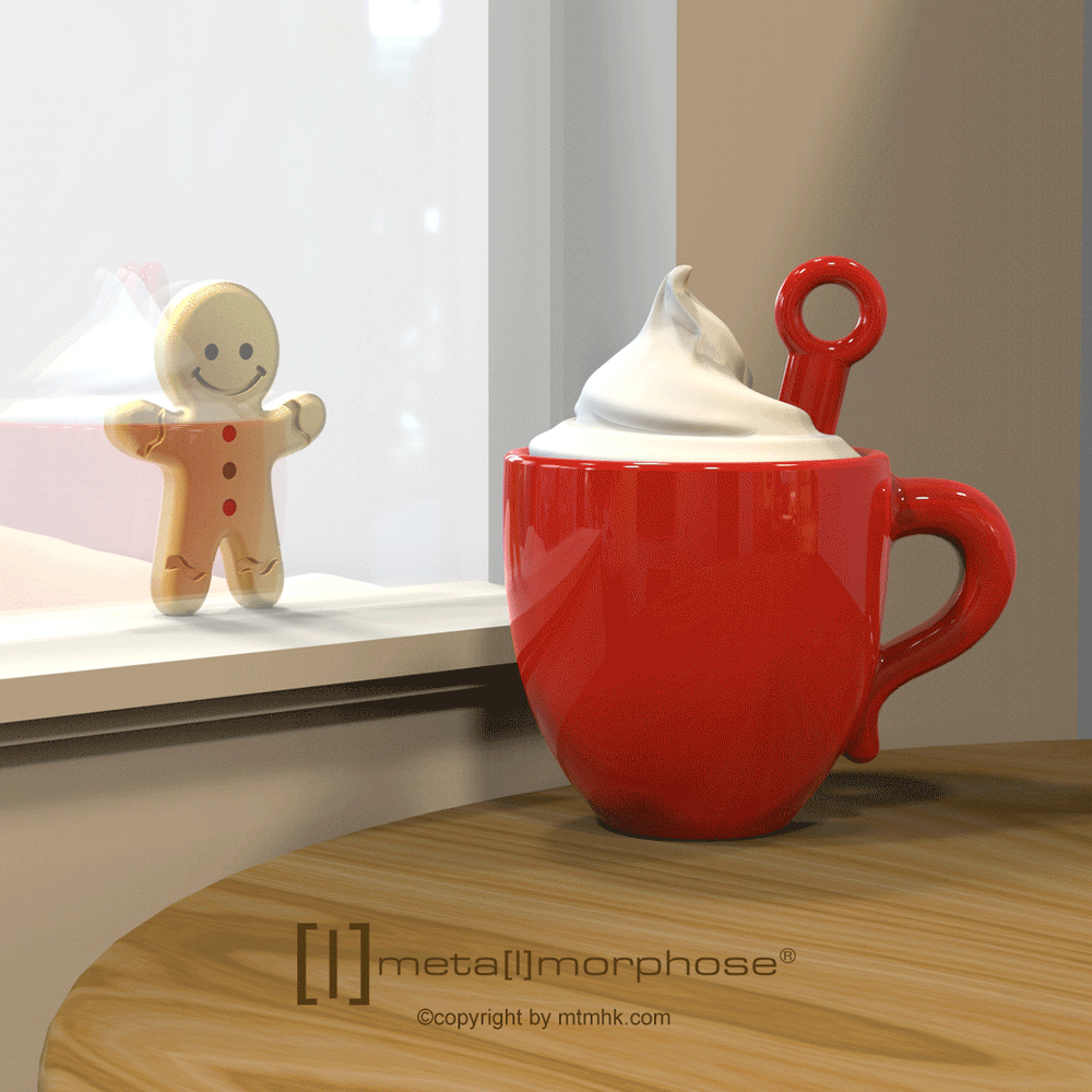 Porta-chaves Chocolate Quente