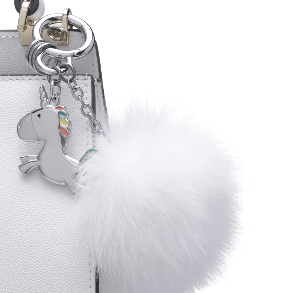 Ciondolo per borsa a forma di unicorno