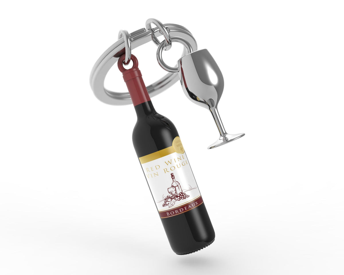 Porte clés Bouteille de Vin