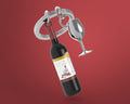 Portachiavi Bottiglia di Vino