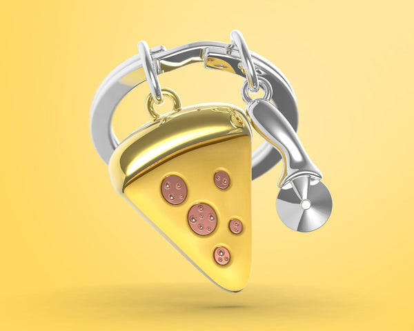 Pizza sleutelhanger