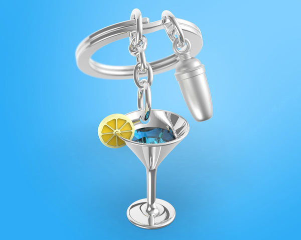 Cocktail sleutelhanger