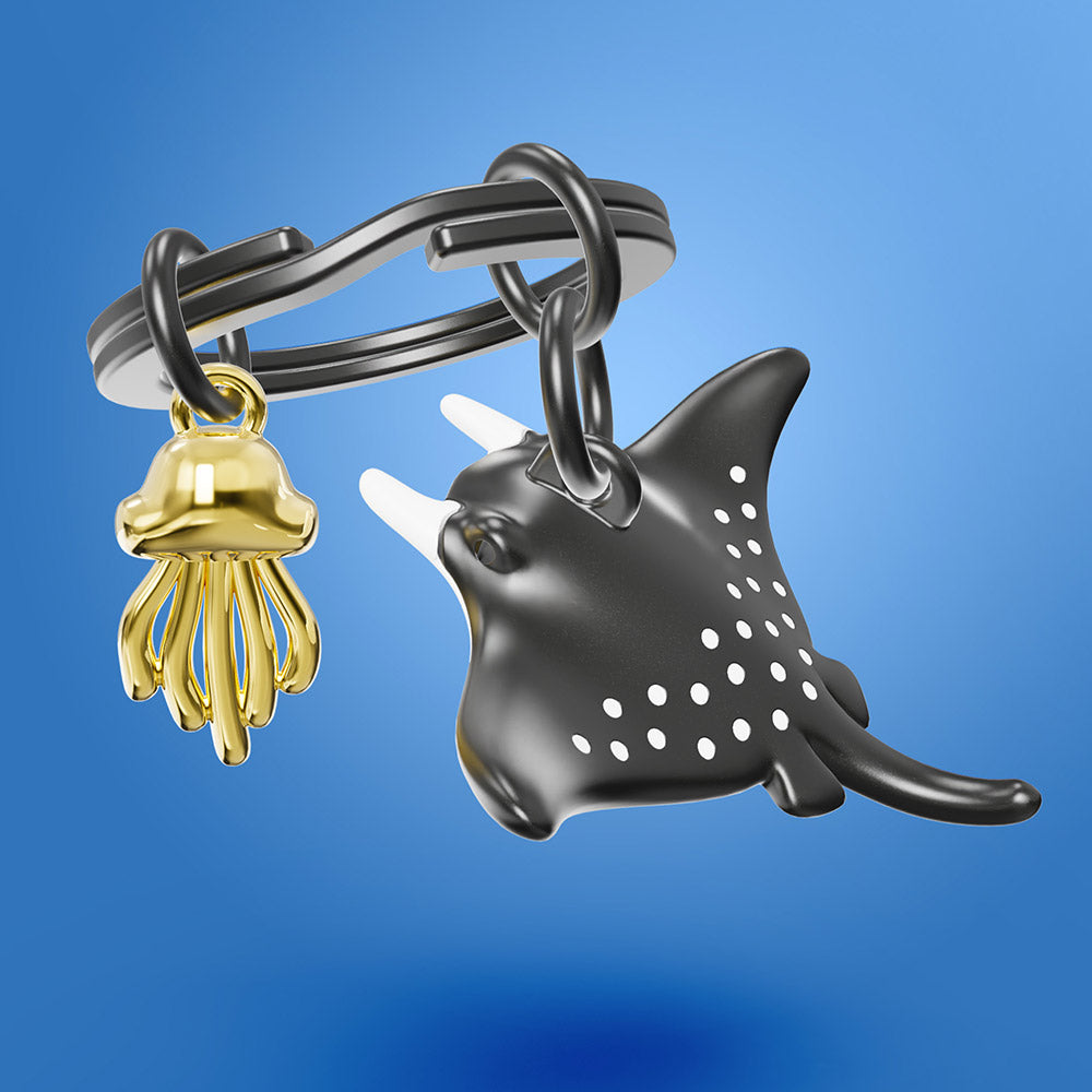 Porte-clés Raie Manta Meta[l]morphose MTM419-01