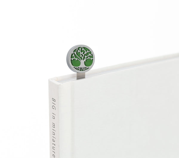 Groene boom bladwijzer