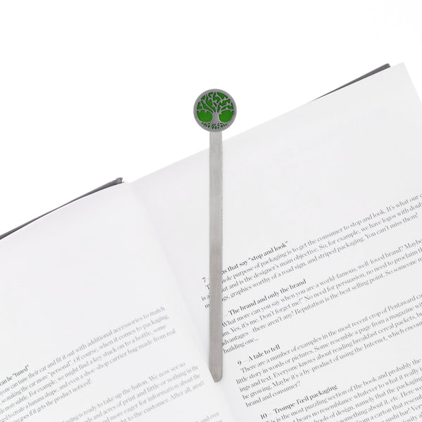 Groene boom bladwijzer
